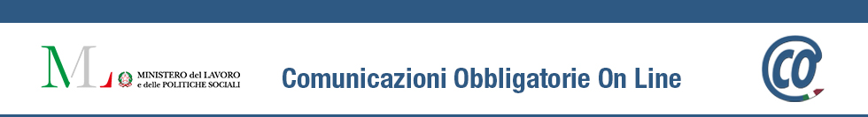 COL Comunicazioni Obbligatorie On Line Ministero Del Lavoro E Delle 